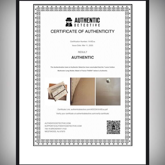 LOUIS VUITTON Murakami Long Wallet with COA - Picture 16 of 16